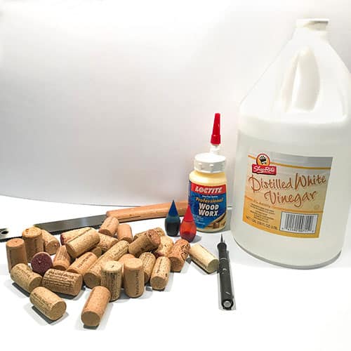 Wine Cork Wall Art Artsy Pretty Plants