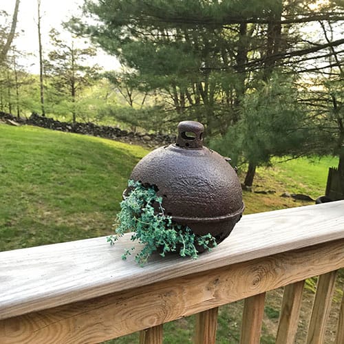DIY Repurposed Smudge Pot Planter