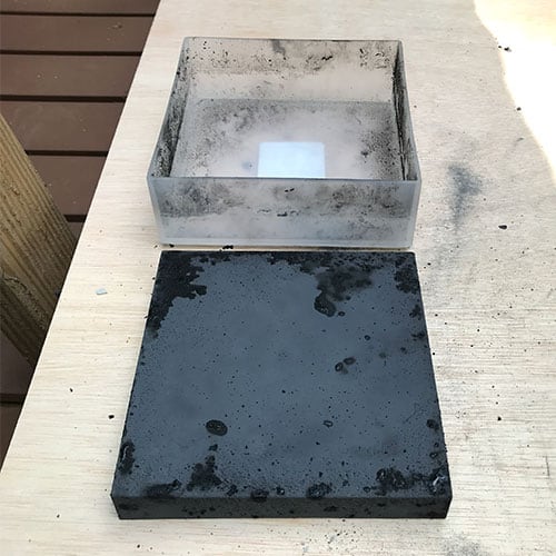 Mid Century Modern DIY Concrete Wall Art Tutorial