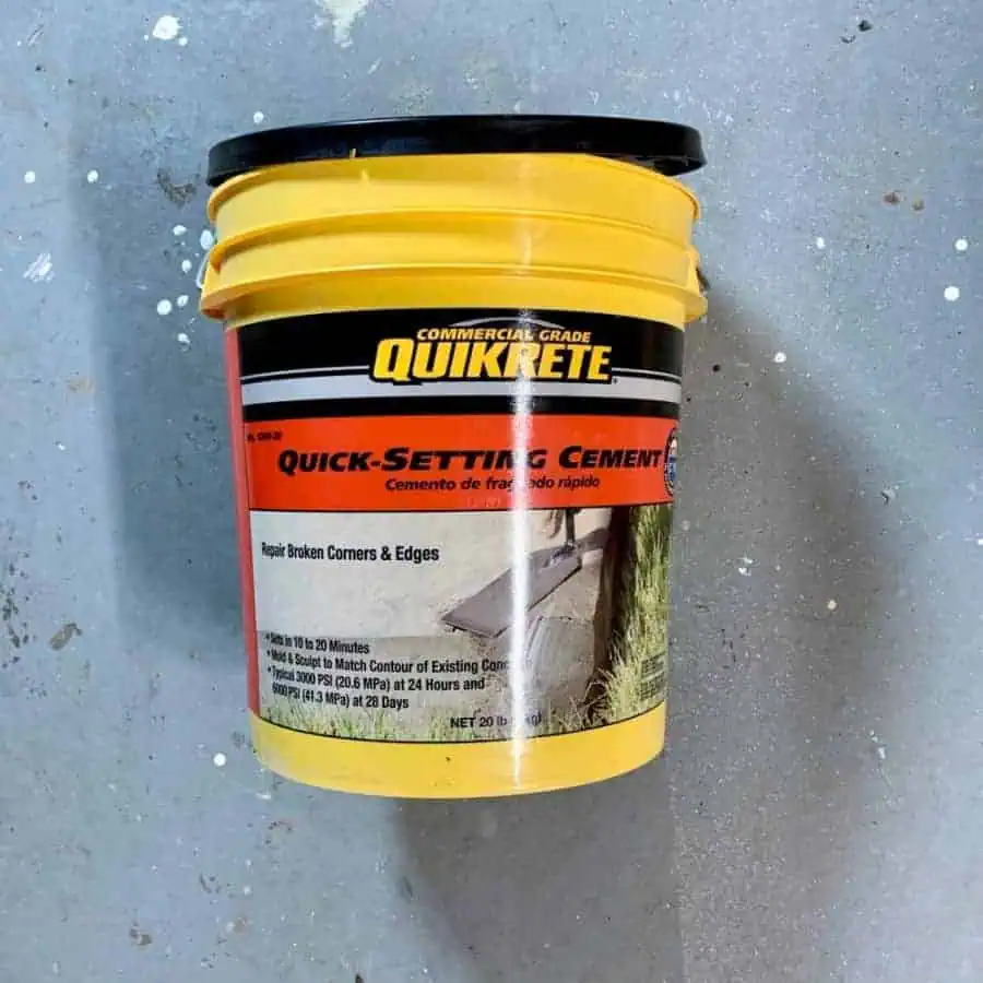 Quick setting cement mix to use for concrete crafts