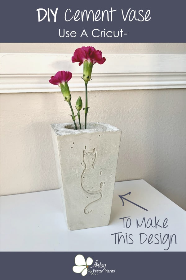 DIY Cement Vase