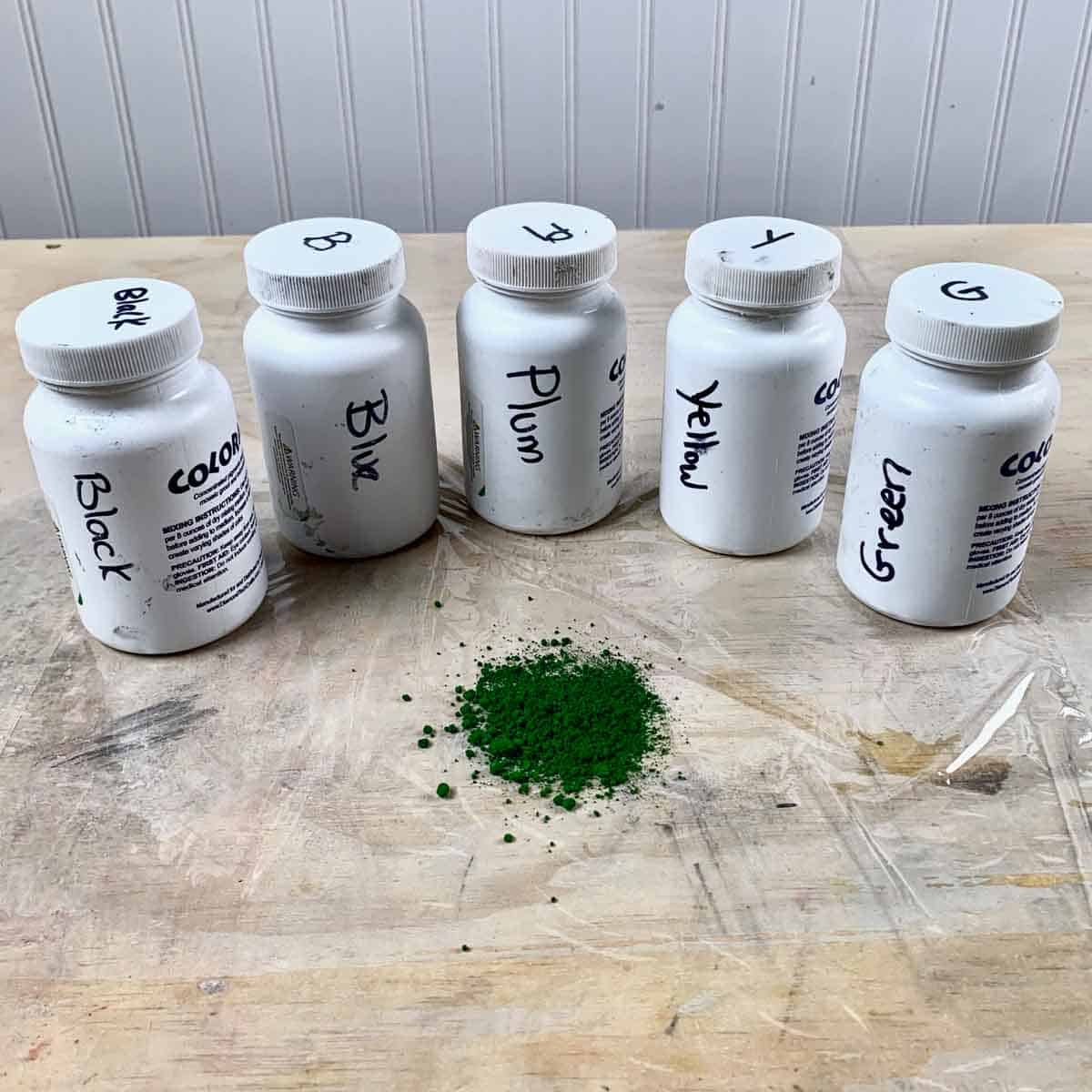 Concrete Crafts Pigment Tests! Artsy Pretty Plants