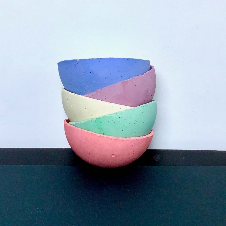 How To Color Concrete Crafts & Pigment Tests Artsy Pretty Plants