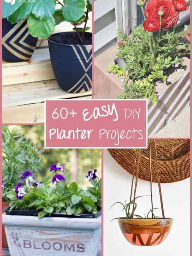 61 DIY Planter Ideas & Tutorials: To Get Ready for Spring Story
