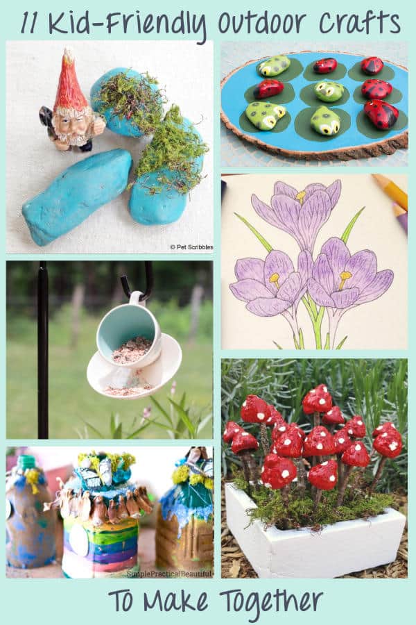 11 Easy diy garden crafts tutorials