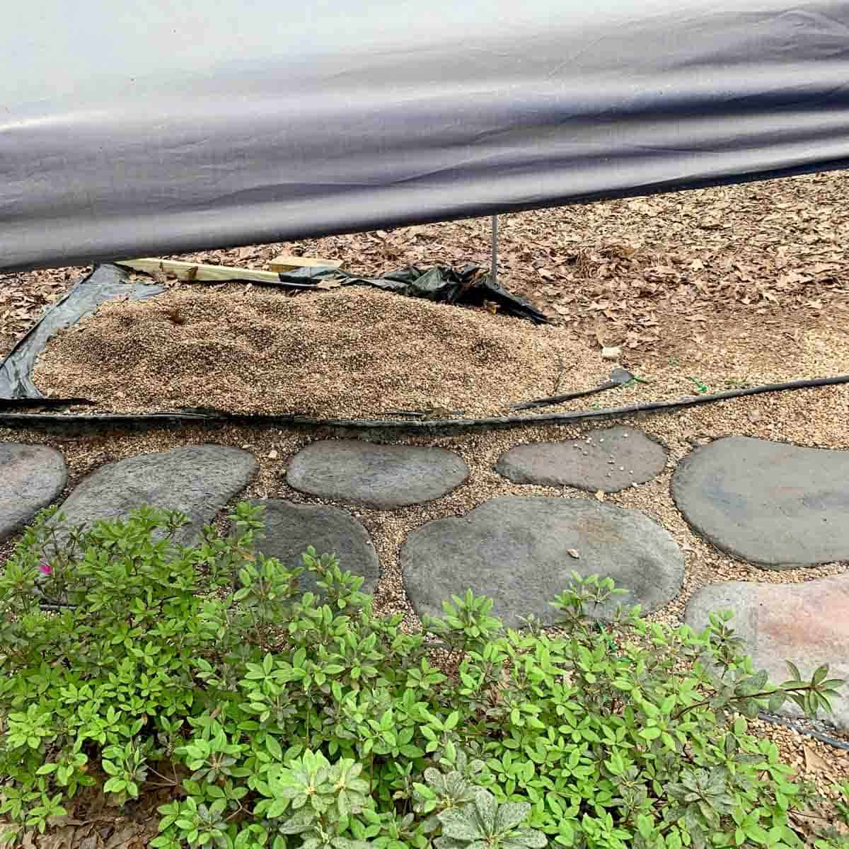 DIY Concrete Stepping Stones That Look Natural | Artsy Pretty Plants