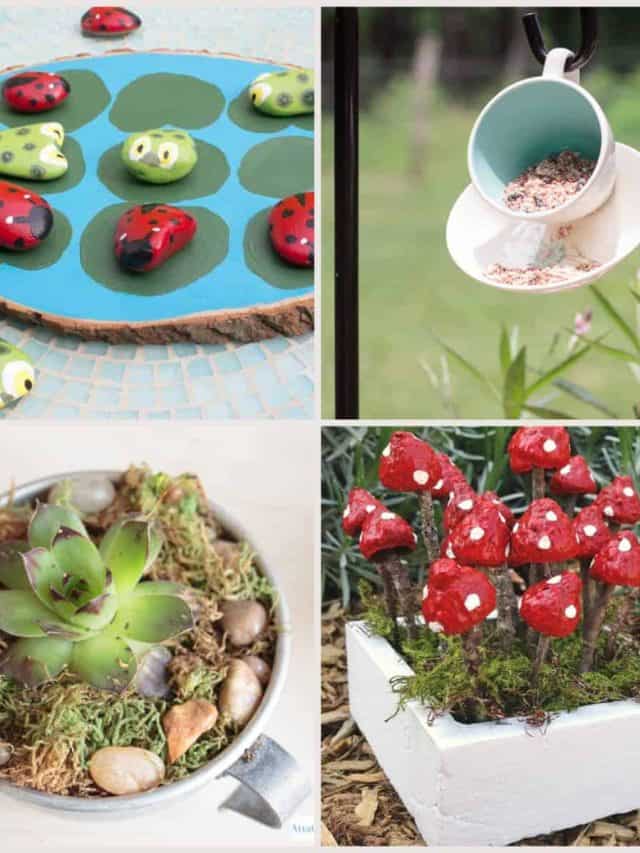 81 DIY Garden Crafts- Easy Tutorials Story