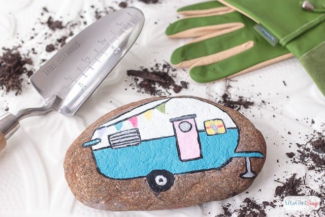 20+ Easy Painted Rock Crafts » Homemade Heather