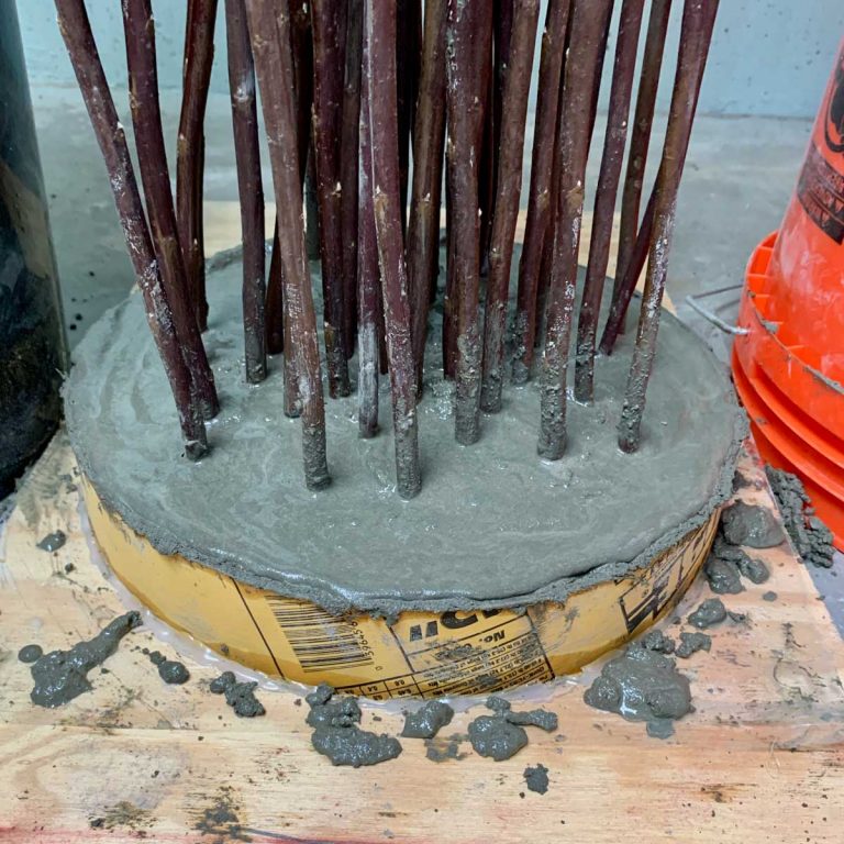 DIY Twig Lights Stand (in a Floating Concrete Base!) Artsy Pretty Plants