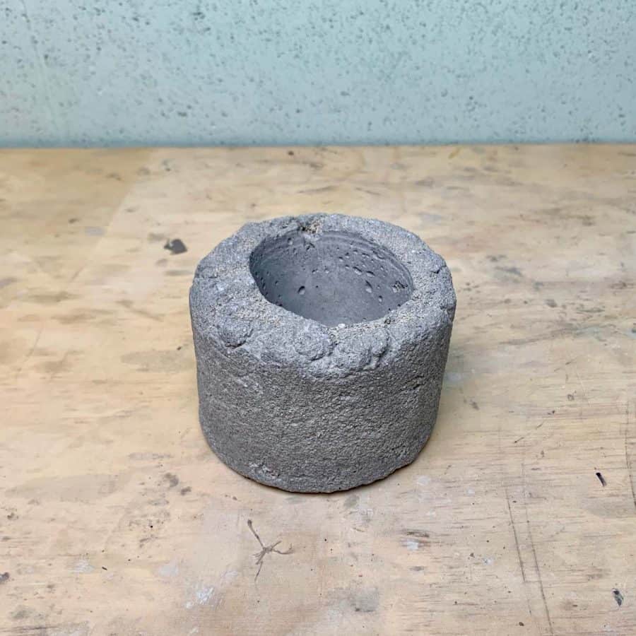 Eclipse mold plaster concrete casting abs plastic reusable mould 7.5" x 1/2" 