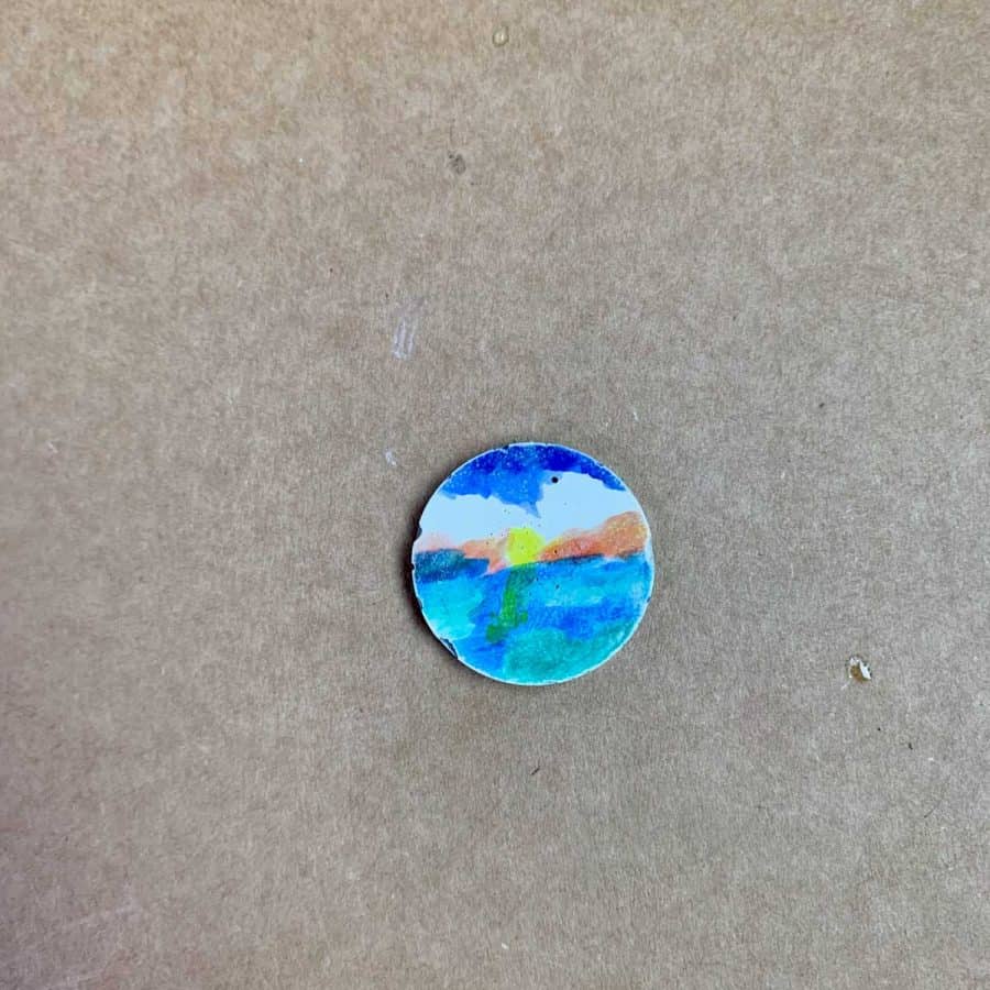 next color added to cement magnet