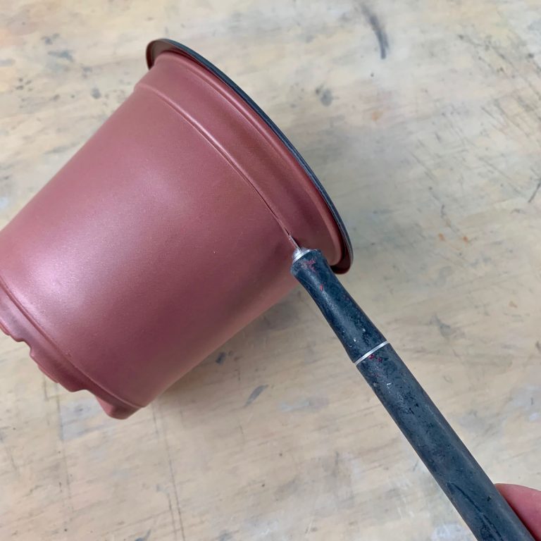 Transform a Plastic Plant Pot (Into a Durable Planter!) Artsy Pretty