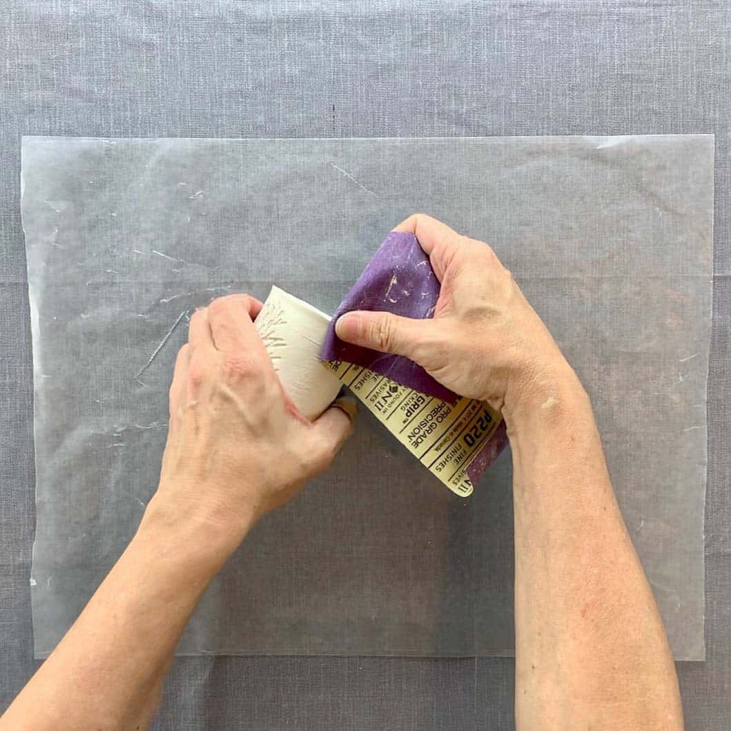 Air Dry Clay Candle Holder For Christmas Artsy Pretty Plants