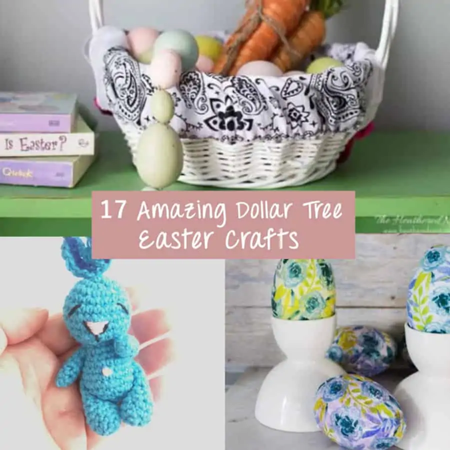 17 Amazing DIY Dollar Tree Easter Crafts Artsy Pretty Plants