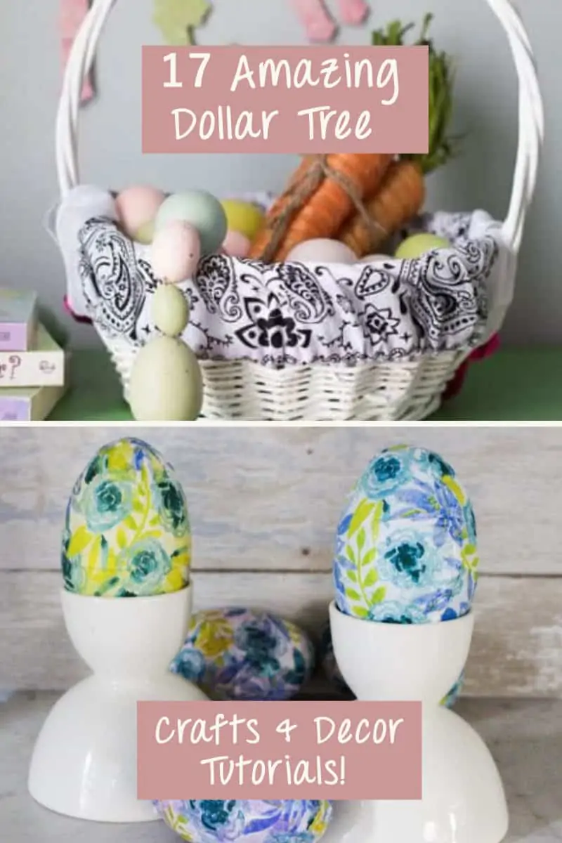 17 Amazing DIY Dollar Tree Easter Crafts - Artsy Pretty Plants