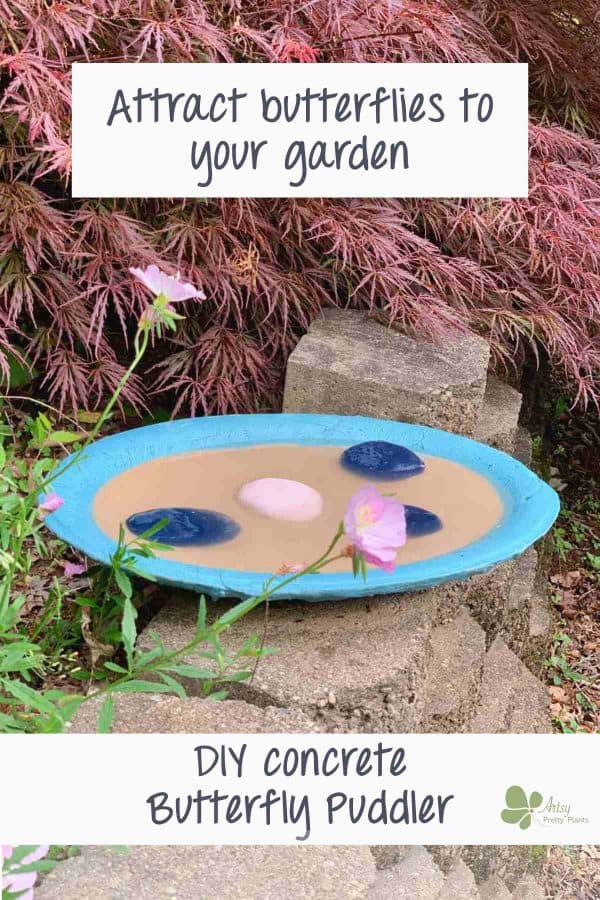 DIY Concrete Butterfly Puddler