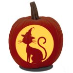 67 Cute Cat Pumpkin Carving Patterns (For Free!) | Artsy Pretty Plants