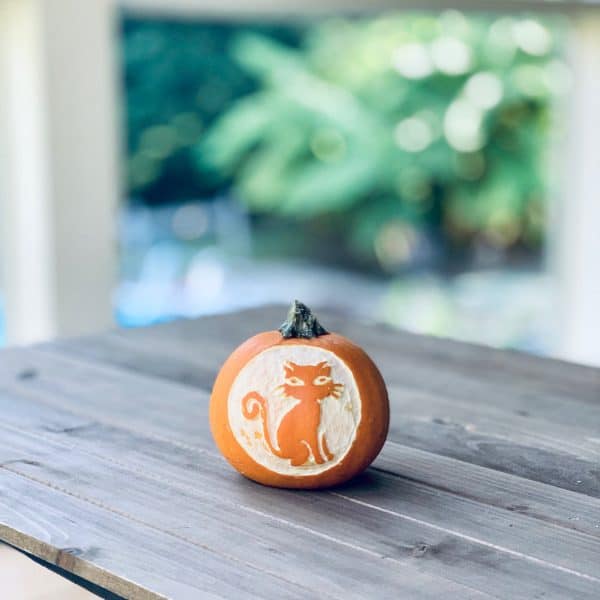 31 Mini Pumpkin Stencils For Carving - Artsy Pretty Plants