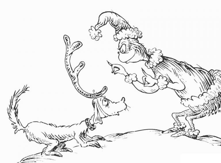 45 Best Grinch Coloring Pages (Free Printables!) | Artsy Pretty Plants