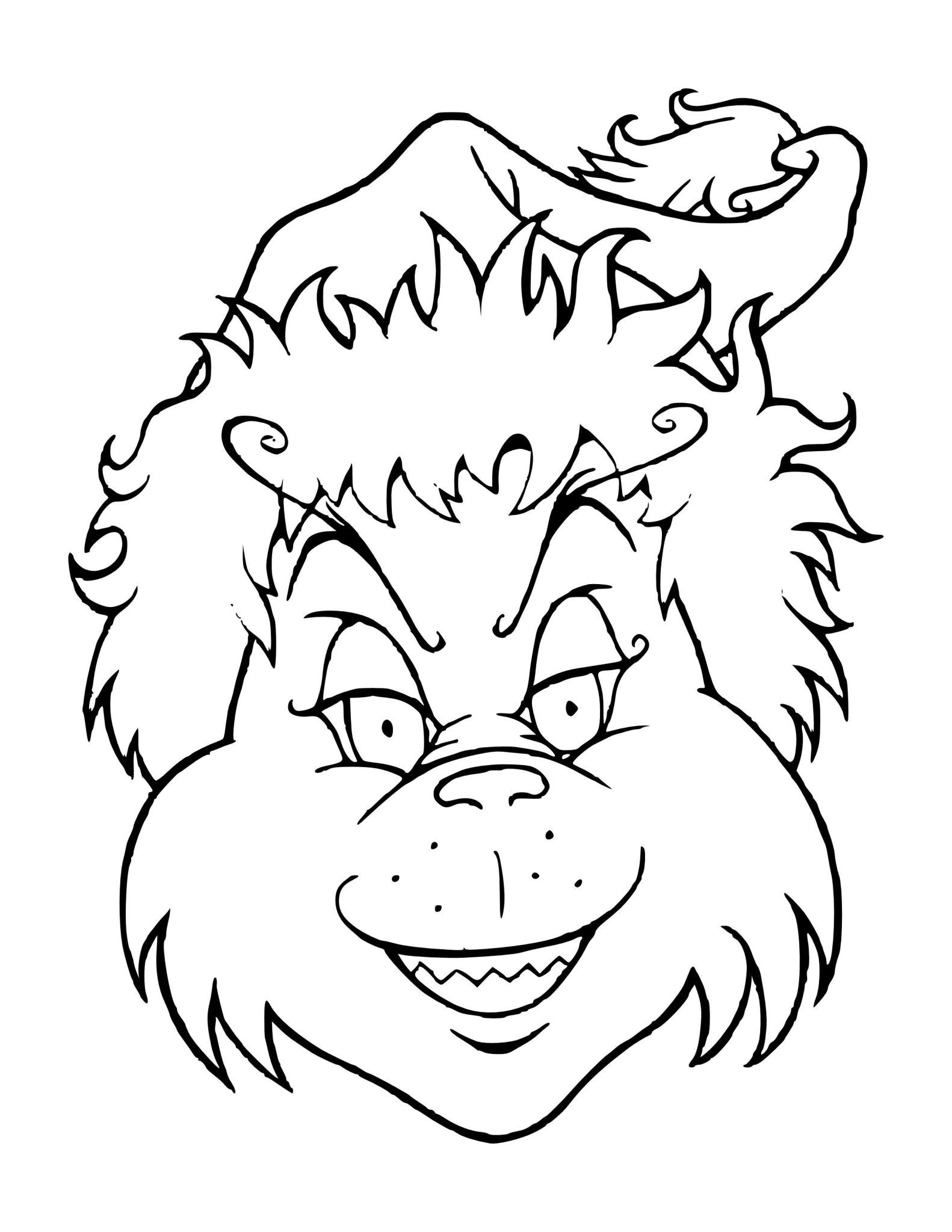 45 Best Grinch Coloring Pages (Free Printables!) | Artsy Pretty Plants