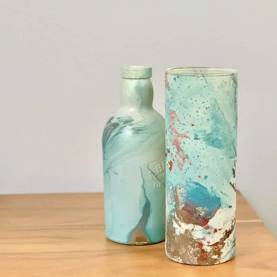 How to Paint Glass Vases