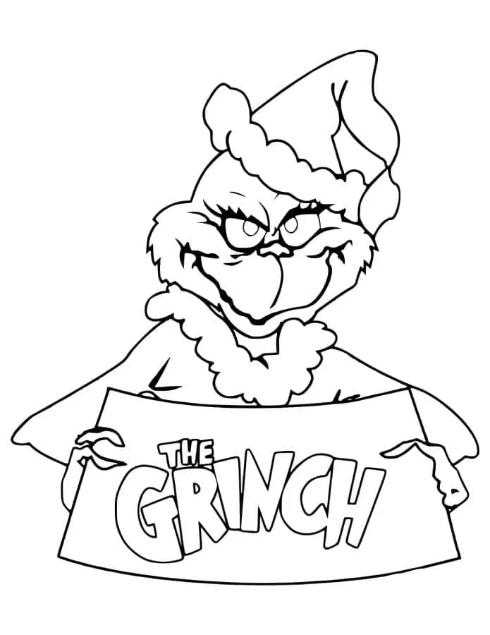 45 Best Grinch Coloring Pages (Free Printables!) | Artsy Pretty Plants