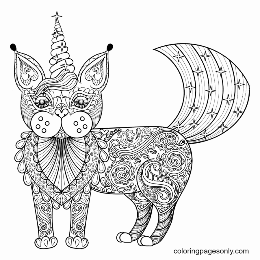 41-cutest-unicorn-cat-coloring-pages-free-artsy-pretty-plants
