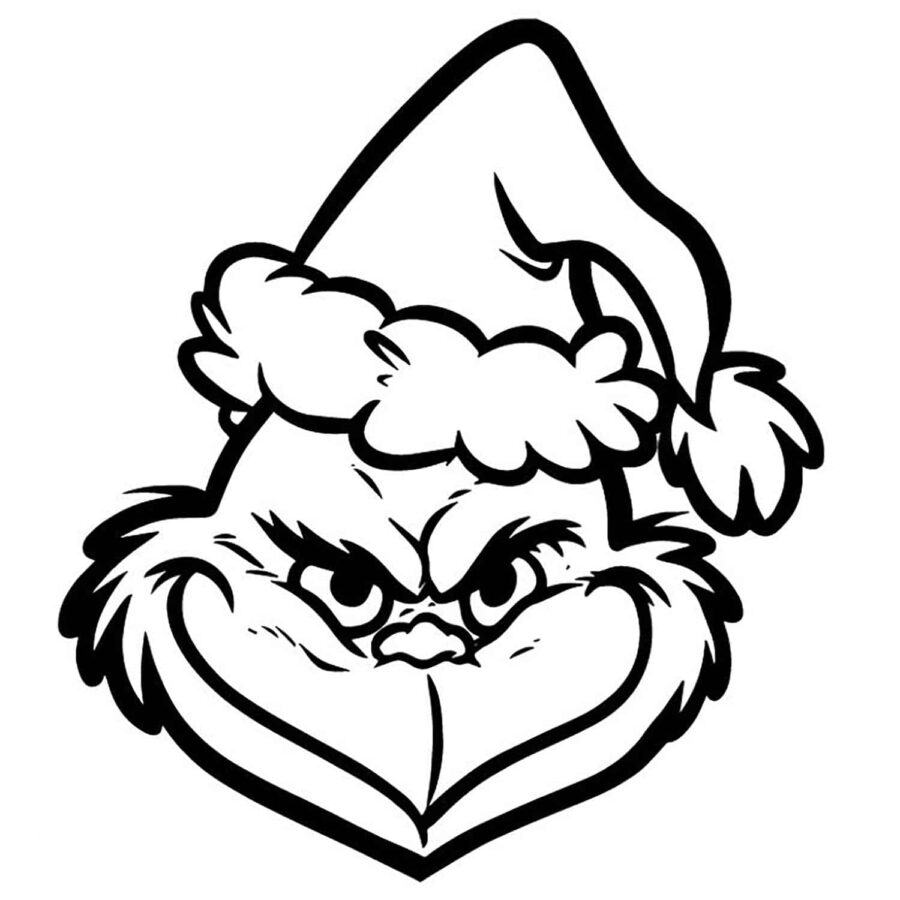 45 Best Grinch Coloring Pages (Free Printables!) | Artsy Pretty Plants