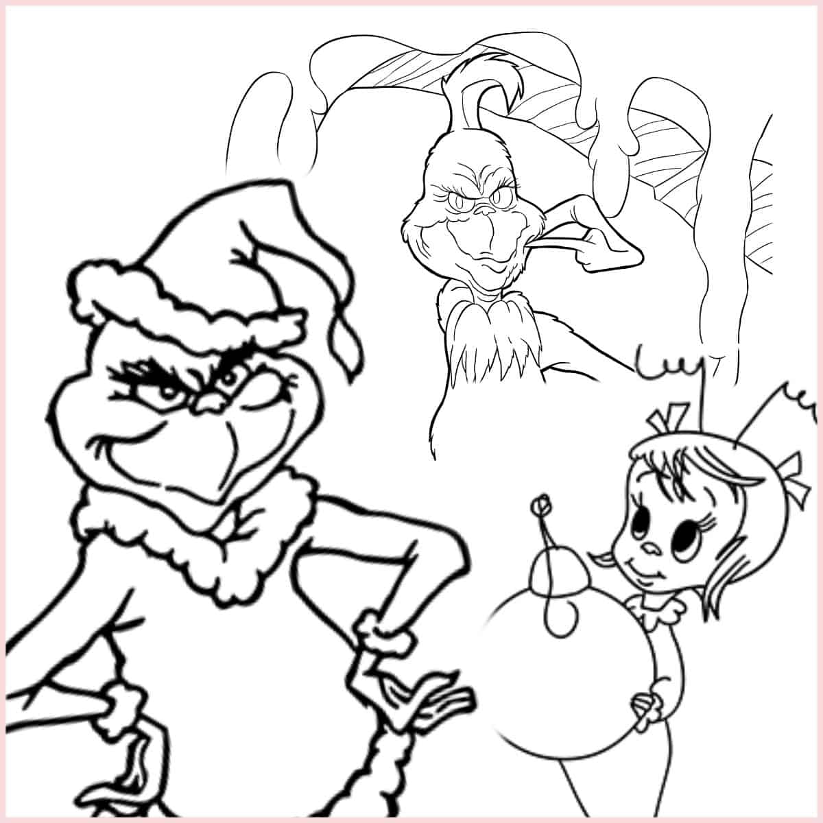43 Best Grinch Coloring Pages For Free