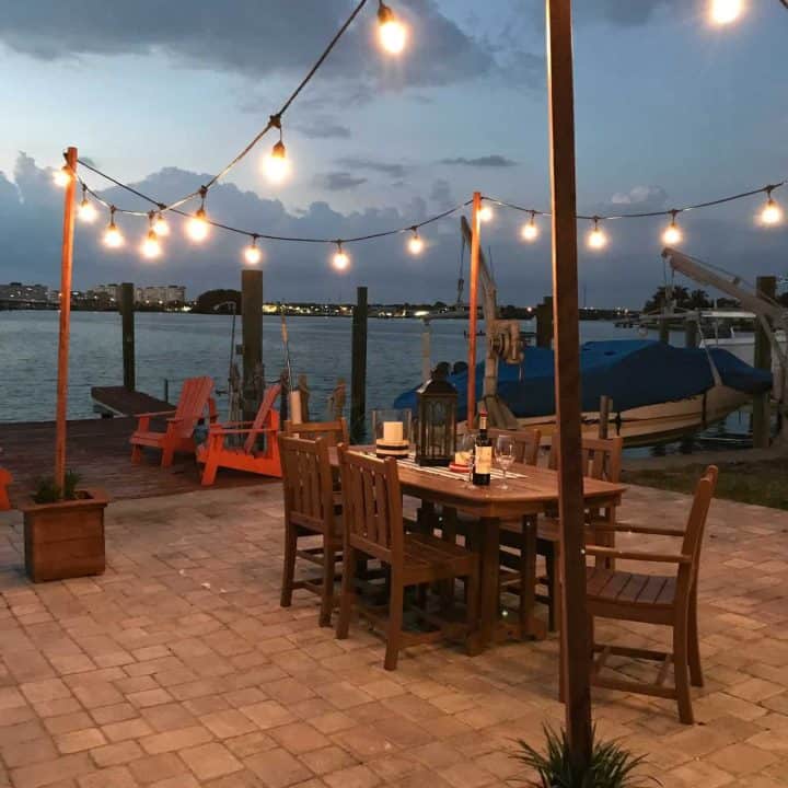 Image for DIY Outdoor String Lights on Poles