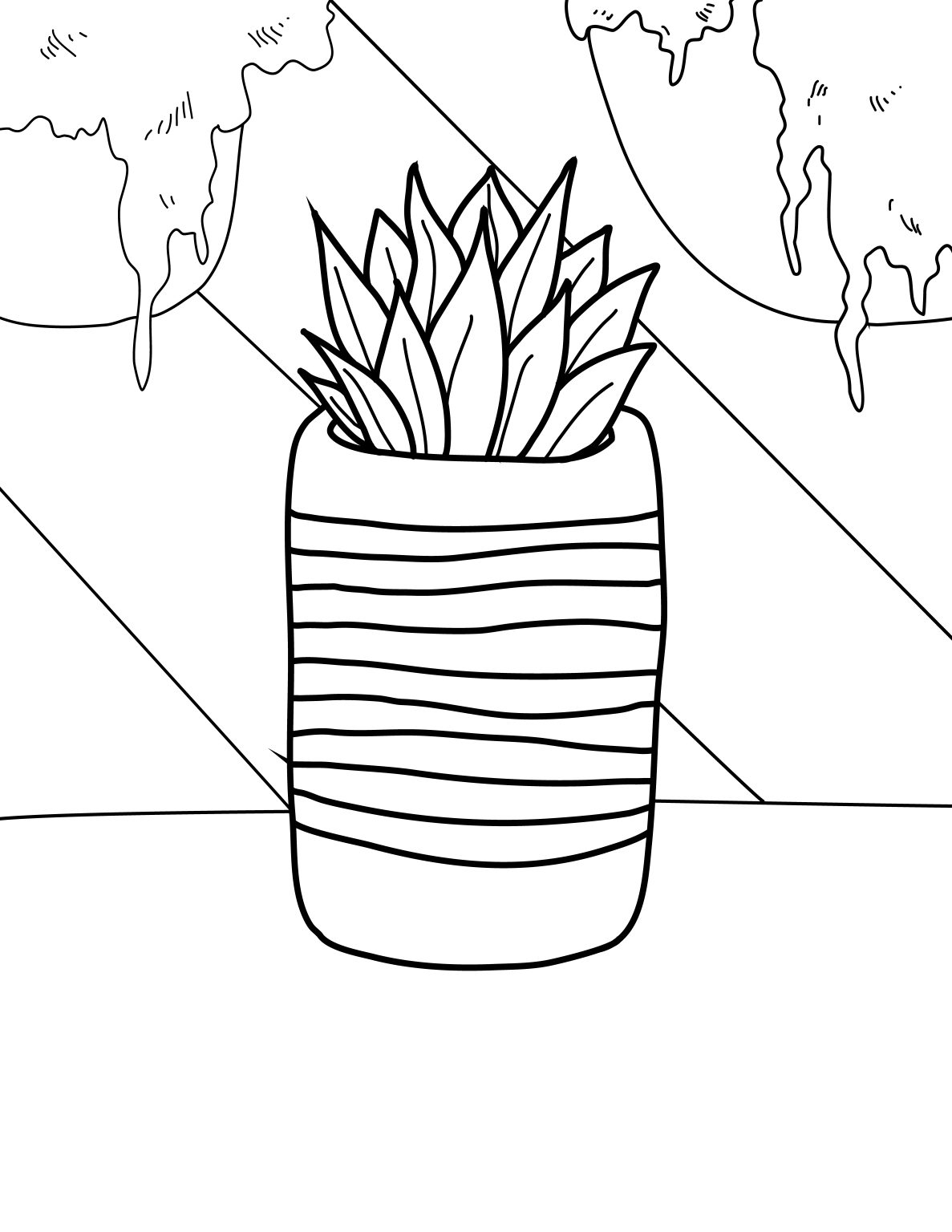 19 Coloring Pages of Plants For Free Artsy Pretty Plants
