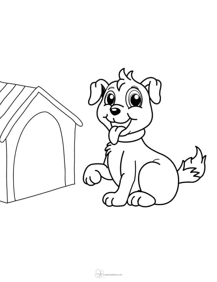 beagle puppy coloring pages