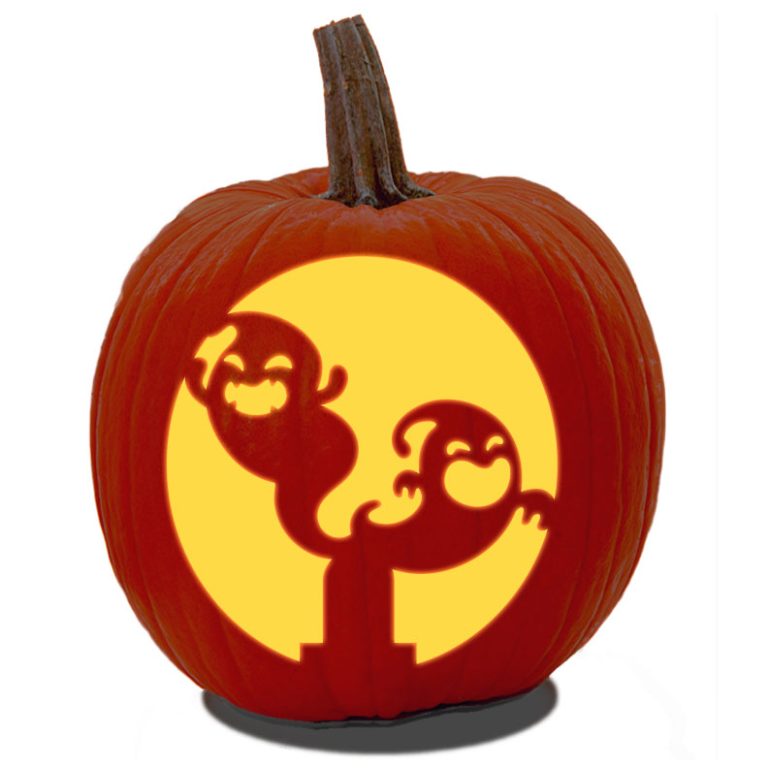 31 Ghost Pumpkin Carving Stencils For Free Artsy Pretty Plants