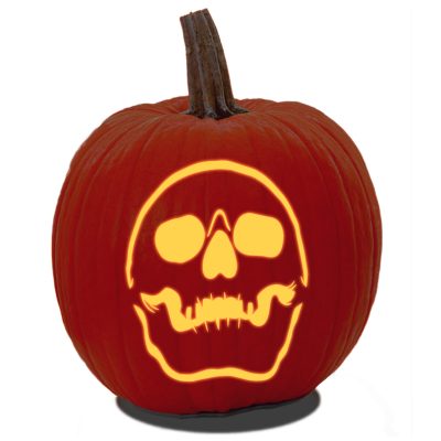 30 Free Skull Pumpkin Carving Patterns & Stencils - Artsy Pretty Plants