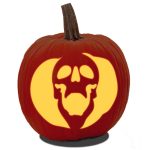 30 Free Skull Pumpkin Carving Patterns &amp; Stencils - Artsy Pretty Plants