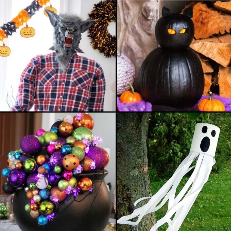 53 Halloween Lawn Decorations DIY Tutorials Artsy Pretty Plants
