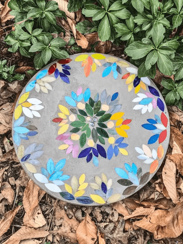 Make a Mosaic Stepping Stone: Fun DIY Garden Art! Story