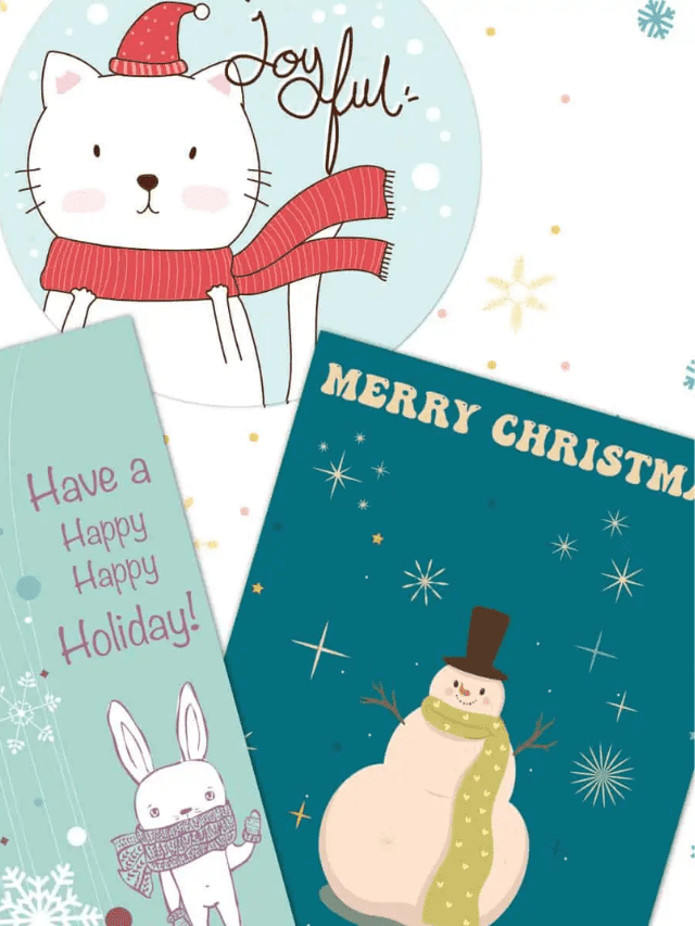 31 Cutest Merry Christmas Printable Cards- Free! Story