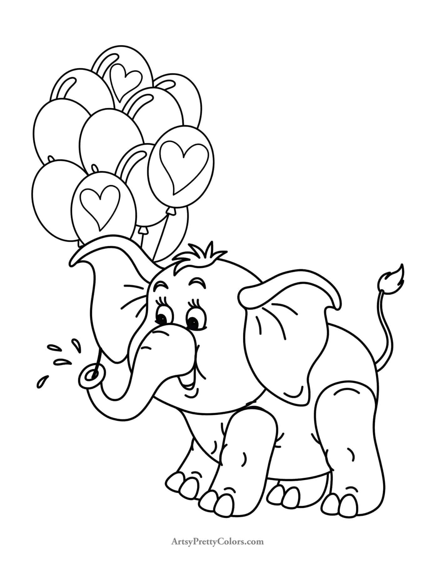 21 Valentine's Day Coloring Pages for Free   Artsy Pretty Plants