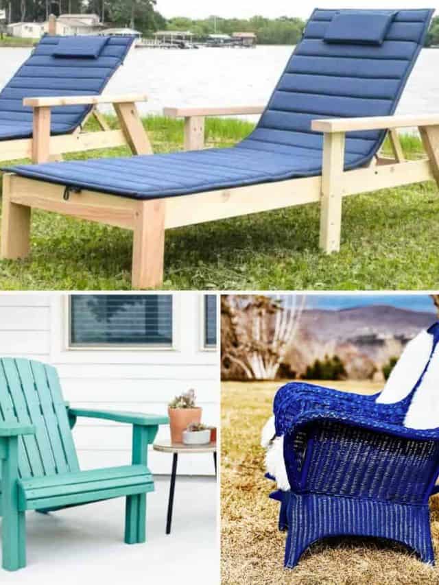 19 Amazing DIY Outdoor Chairs: You Can Make Story