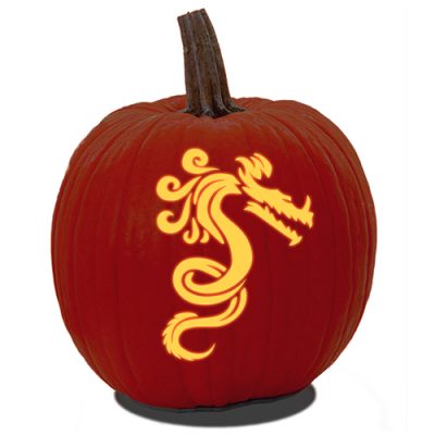 15 Dragon Pumpkin Carving Patterns –Free Stencils - Artsy Pretty Plants