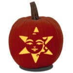 17 Moon And Stars Pumpkin Carving Patterns - Artsy Pretty Plants
