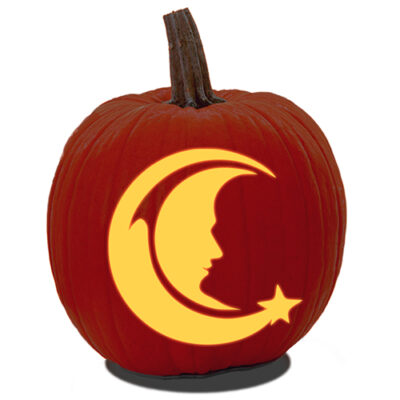 17 Moon And Stars Pumpkin Carving Patterns - Artsy Pretty Plants