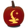 17 Moon And Stars Pumpkin Carving Patterns - Artsy Pretty Plants