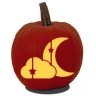 15 Moon And Stars Pumpkin Carving Patterns - Artsy Pretty Plants