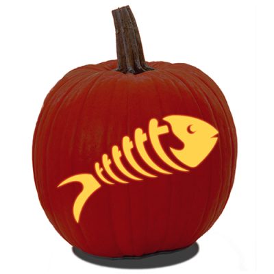 15 Free Fish Pumpkin Carving Patterns &amp; Stencils - Artsy Pretty Plants