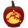 15 Free Fish Pumpkin Carving Patterns &amp; Stencils - Artsy Pretty Plants